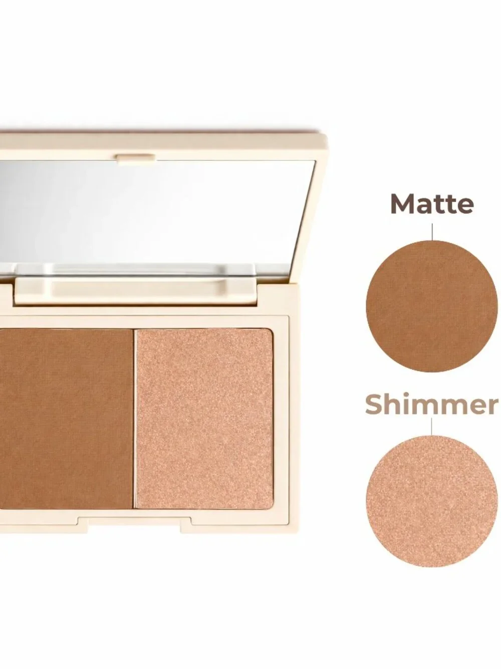 Sun Sculpt Bronzer Duo (Matte + Shimmer) Good Day Sunshine